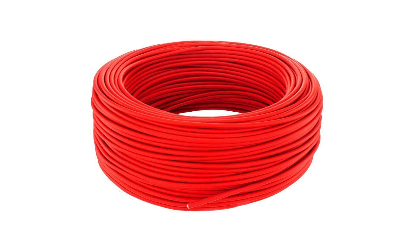 Kabel solarny ziemny SOLARFLEX-X H1Z2Z2-K 16mm2 jednożyłowy czerwony 1,0/1,5kV zewnętrzny bezhalogenowy TUV VDE Dca linka /500m/