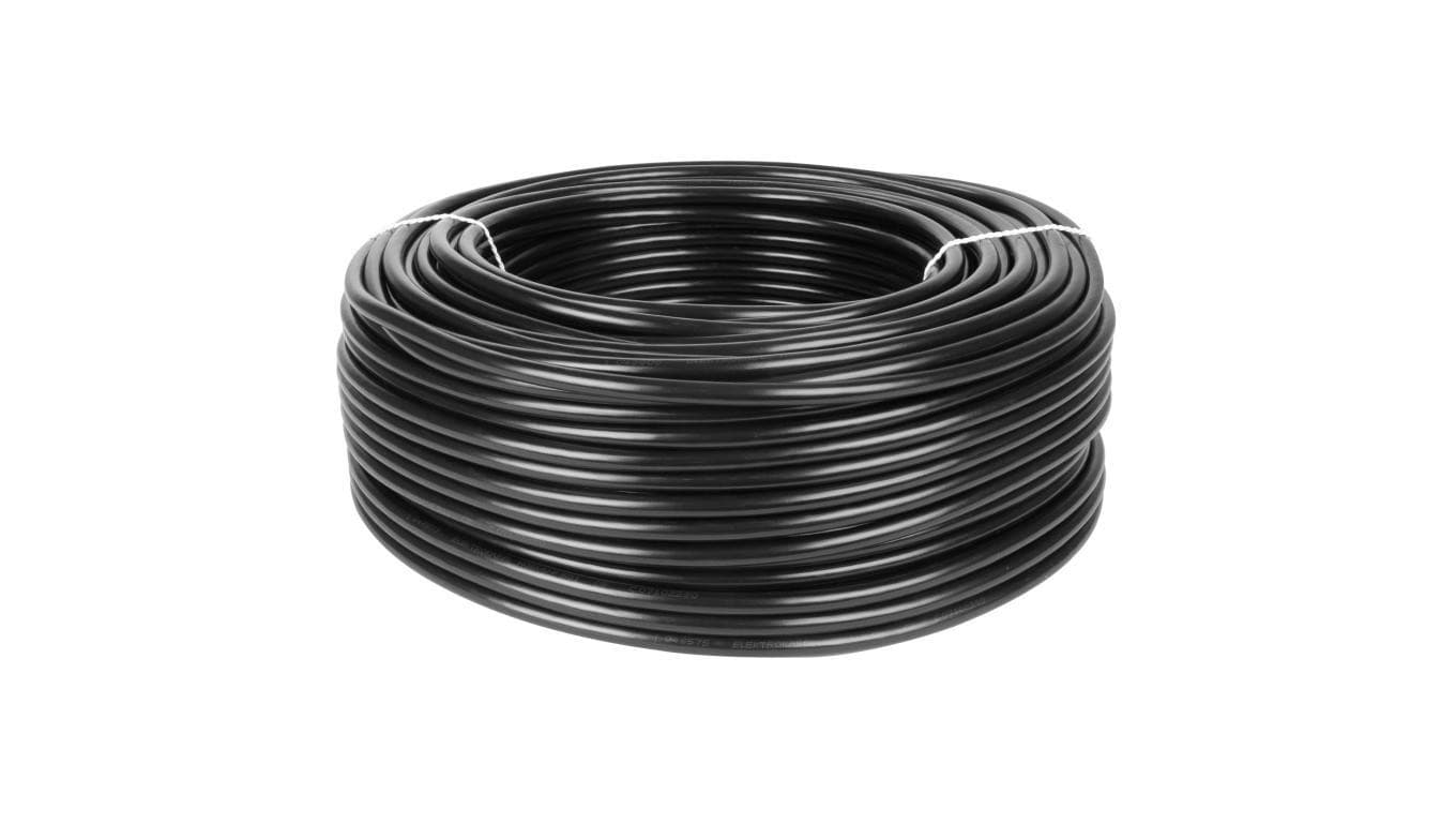 Kabel warsztatowy OWY / H05VV-F 5x2,5mm2 czarny 300/500V giętki linka Elektrokabel /100m/