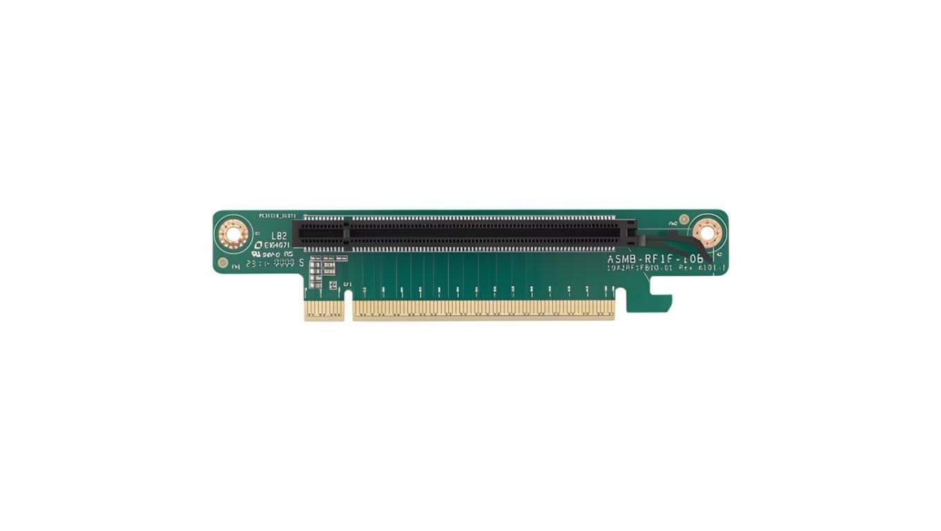 Karta riser 1U, PCIe Gen.5 x16 do x16, dla płyt ASMB