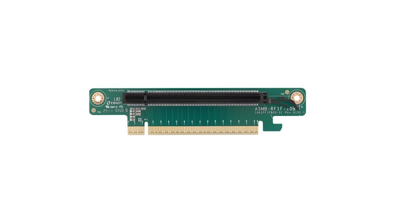 Karta riser 1U, PCIe Gen.5 x16 do x16, dla płyt ASMB