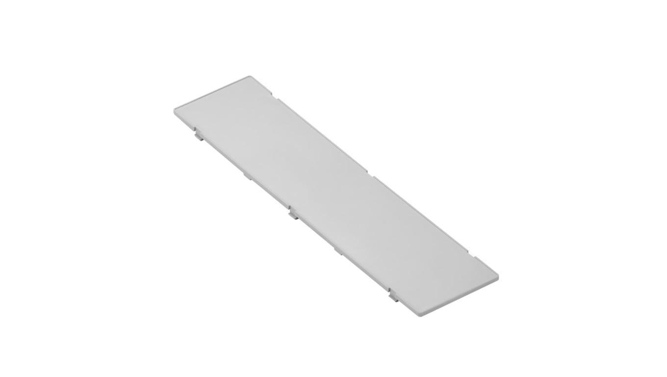 Klapka do obudowy ZD1003 lub Z107 jasna ABS V0 - ZDFJ1003 ABS V0