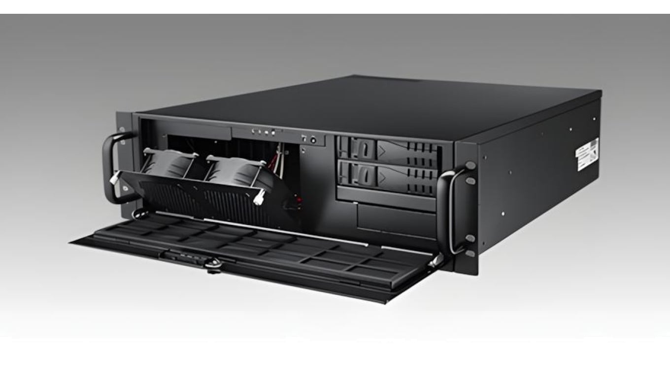 Krótka obudowa 3U rack/tower dla EATX/ATX/microATX, 2x hot-swap