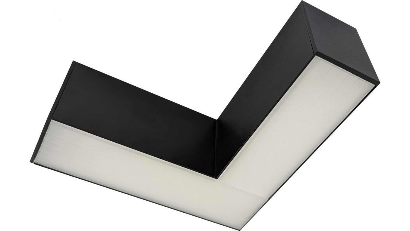 LINIK 12W Black ML NW - type L 1600l/1950m - łącznik typu L GXLS426