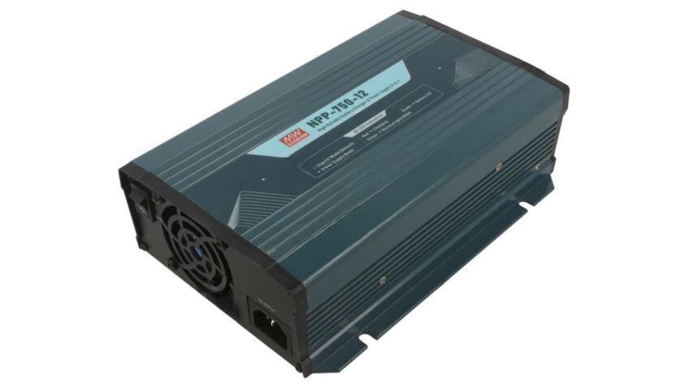 Ładowarka do akumulatorów, GEL, kwasowo-ołowiowy, 43A, 150...500Ah, 13,8VDC NPP-750-12
