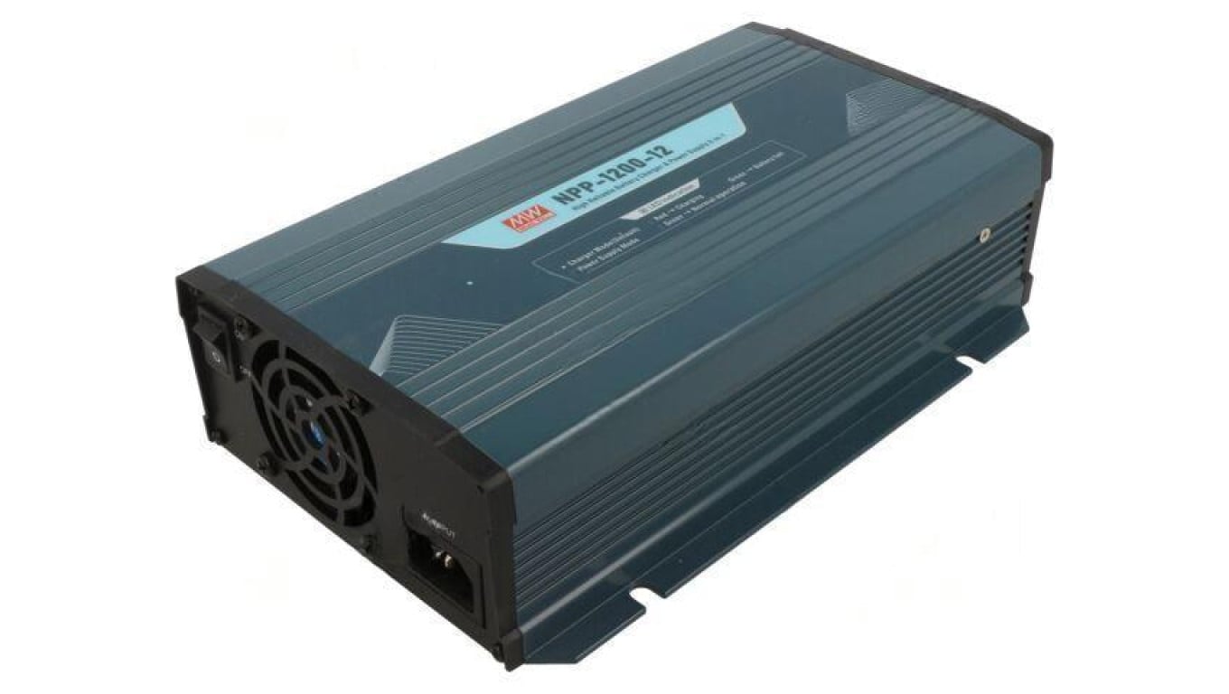 Ładowarka do akumulatorów, GEL, kwasowo-ołowiowy, 70A, 240...800Ah, 13,8VDC NPP-1200-12