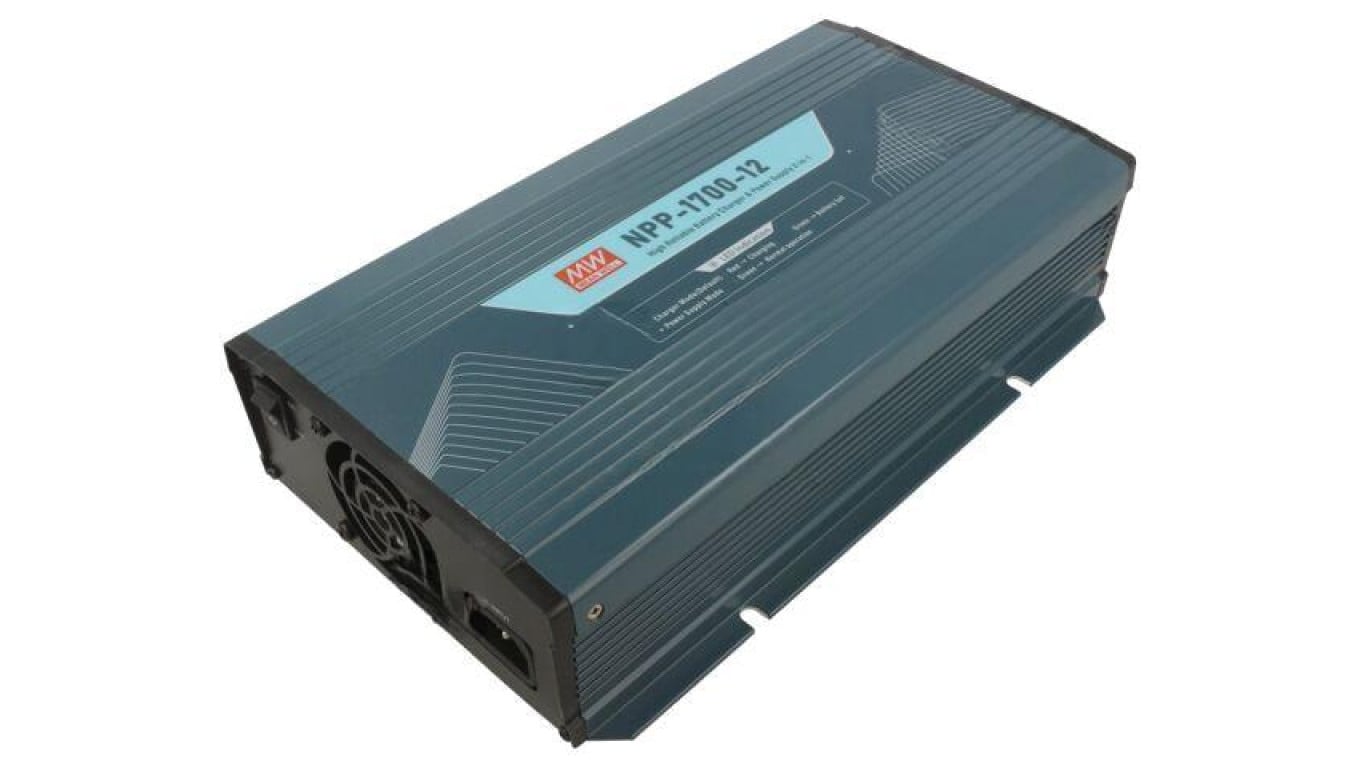 Ładowarka do akumulatorów, GEL, kwasowo-ołowiowy, 85A, 300...1000Ah, 13,8VDC NPP-1700-12