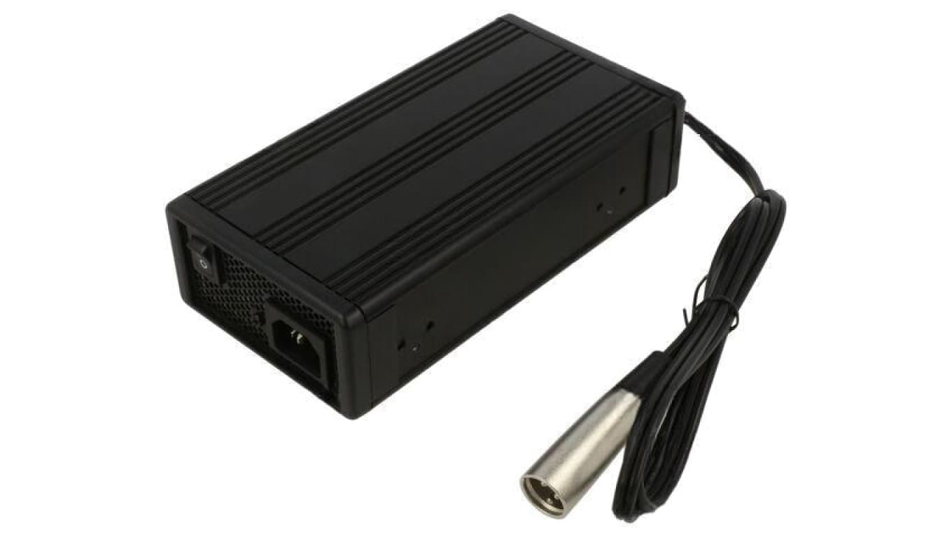 Ładowarka do akumulatorów, GEL, kwasowo-ołowiowy, Li-FePO4, Li-Ion, 6,8A, 20...90Ah, 13,8VDC NPB-120-12XLR