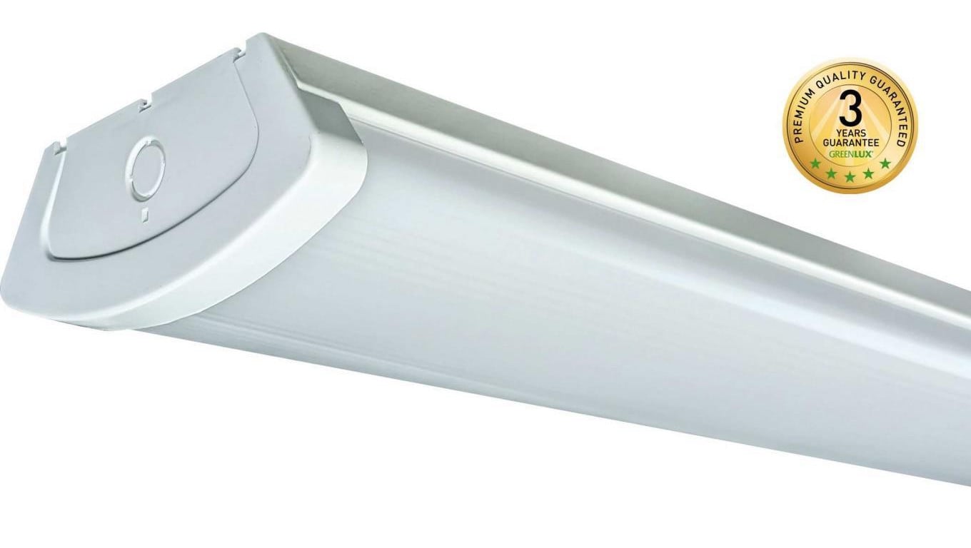 MIRA LED 2xT8/120cm MILK - Oprawa do LED T8 z kloszem GXZS021