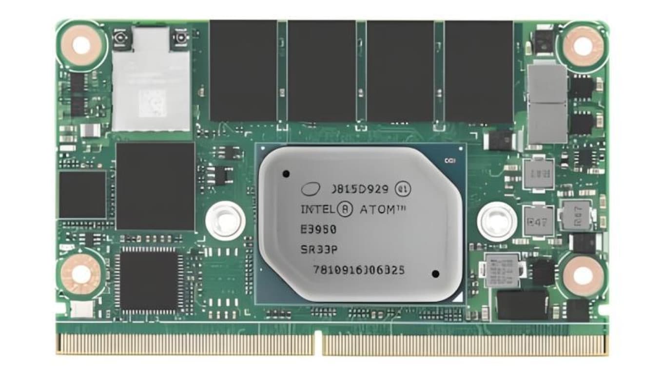Moduł SMARC 2.0/2.1, Intel Pentium N4200, 8GB LPDDR4, 64GB eMMC, Wi-Fi/BT
