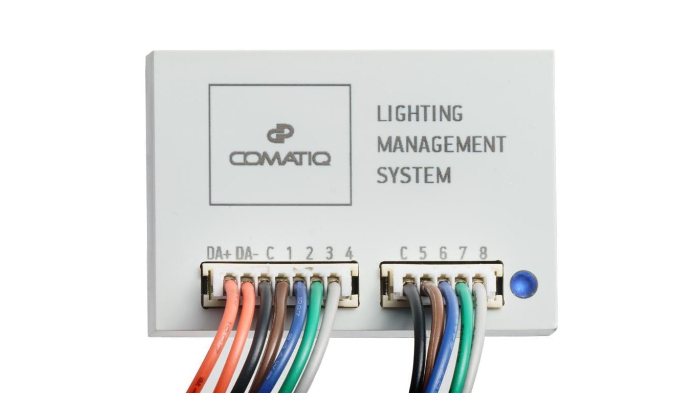 Moduł przyciskowy 8-wejść cyfrowych DALI-2 IQin.8 Comatiq