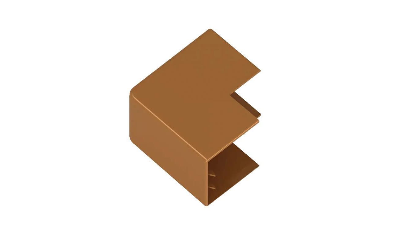 Narożnik zewnętrzny do kanałów kablowych 40x40mm Drewno Jasne 1 szt. AKS