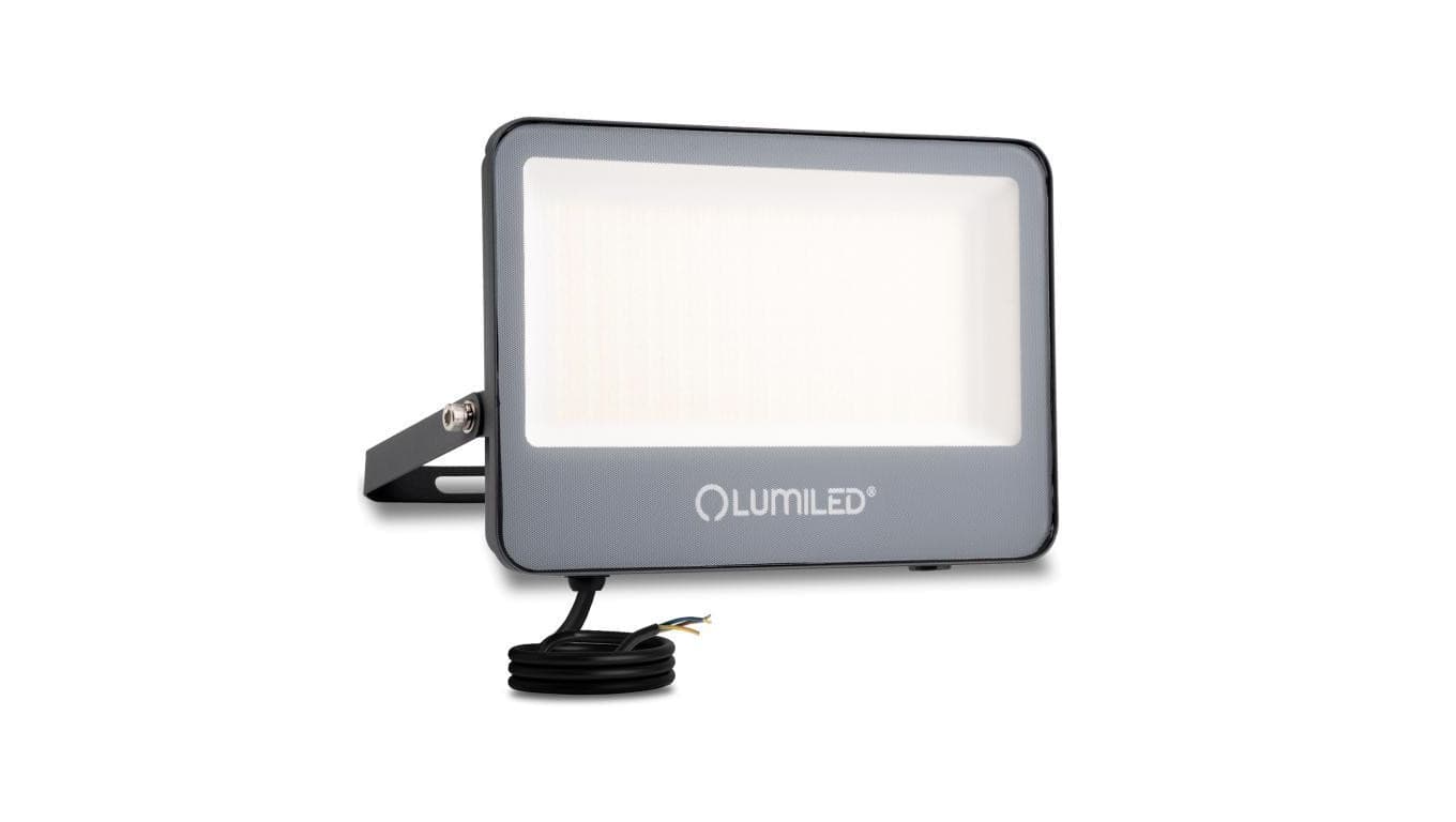 Naświetlacz LED LUMILED TRINOX 100W 11000lm CCT IP66 Szary Klasa E 3 Lata Gwarancji