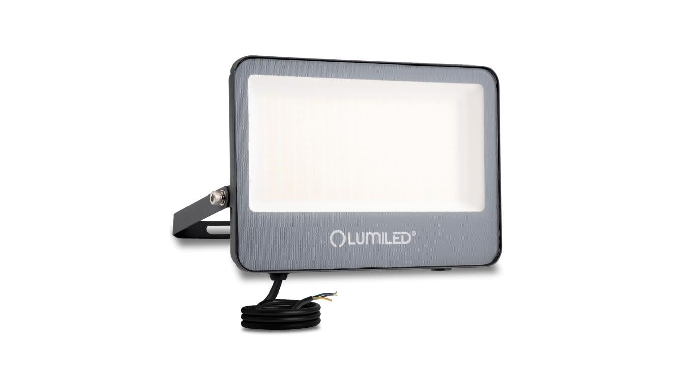 Naświetlacz LED LUMILED TRINOX 100W 11000lm CCT IP66 Szary Klasa E 3 Lata Gwarancji