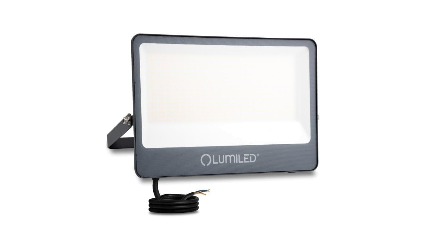 Naświetlacz LED LUMILED TRINOX 200W 22000lm CCT IP66 Szary Klasa E 3 Lata Gwarancji