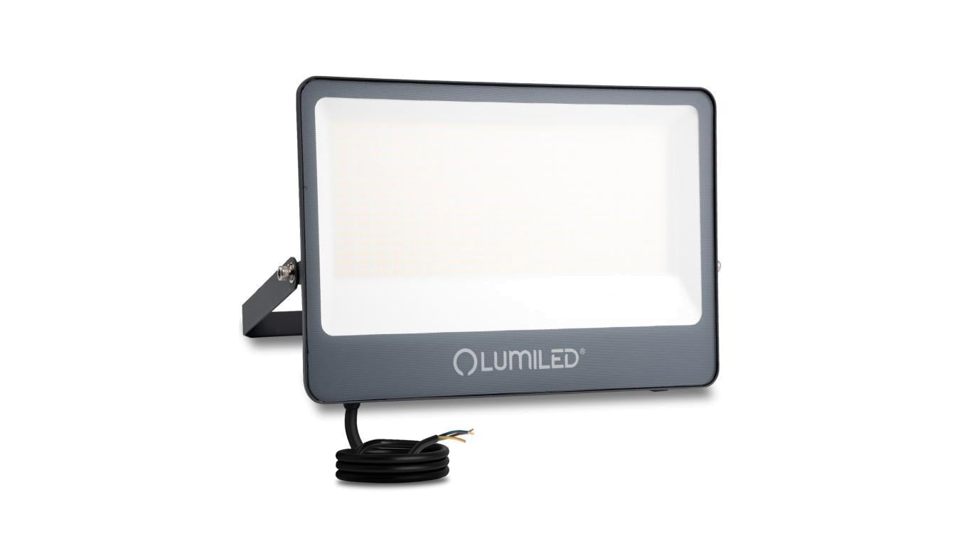 Naświetlacz LED LUMILED TRINOX 200W 22000lm CCT IP66 Szary Klasa E 3 Lata Gwarancji