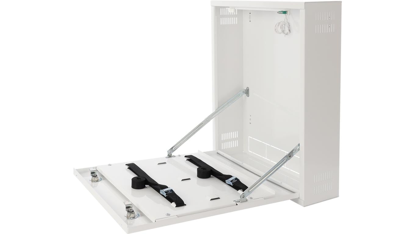 Natynkowa obudowa montażowa do rejestratorów systemów CCTV AWO529W DVR/MAŁA/PIONOWA