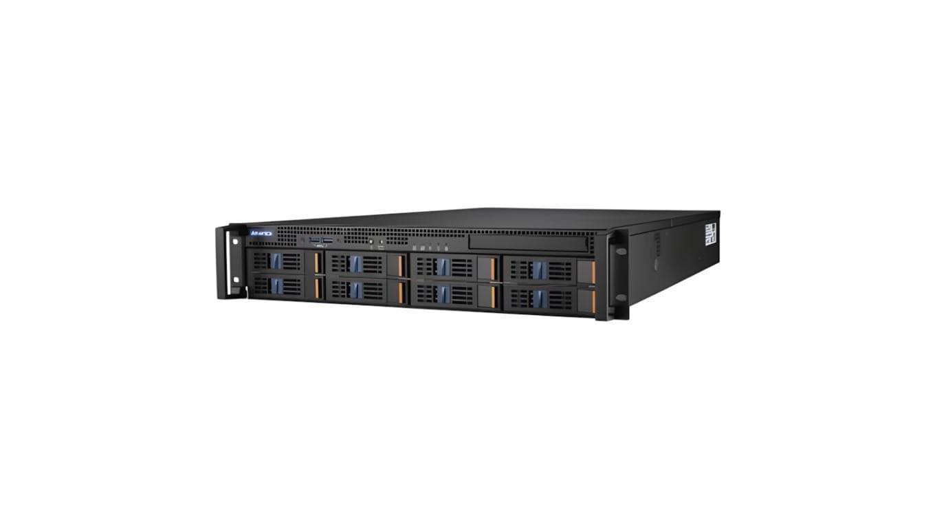 Obudowa 2U rackmount dla ATX/EATX, 8x hot-swap SAS3/SATA3, RPS 550W, tylko płyty ASMB