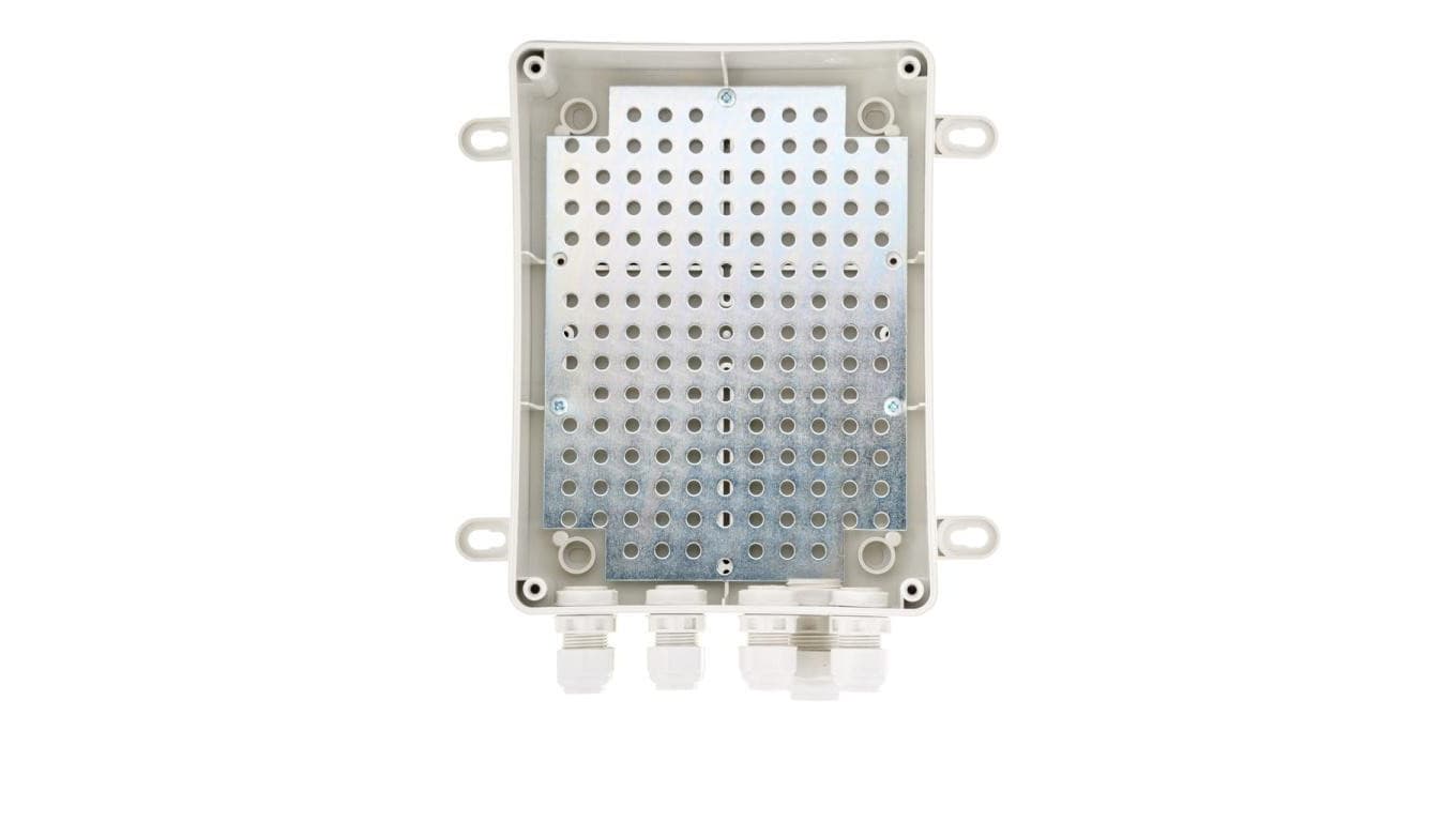 Obudowa plastikowa skrzynka hermetyczna natynkowa z dławnicami 6xM16 1xM20, 140x190x70mm IP56 ABOX-M2 ATTE