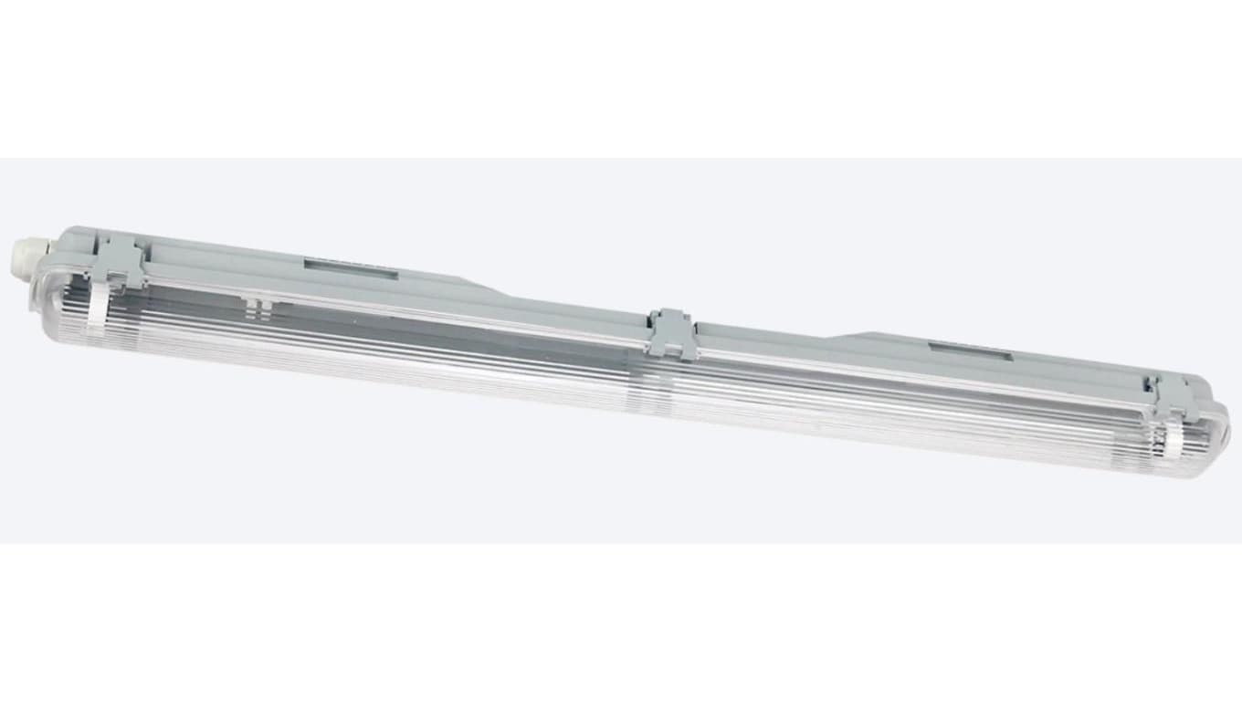 Oprawa hermetyczna na 2 świetlówki VANTA 2xT8 LED IP65 60cm szara pusta 3 lata gwar.