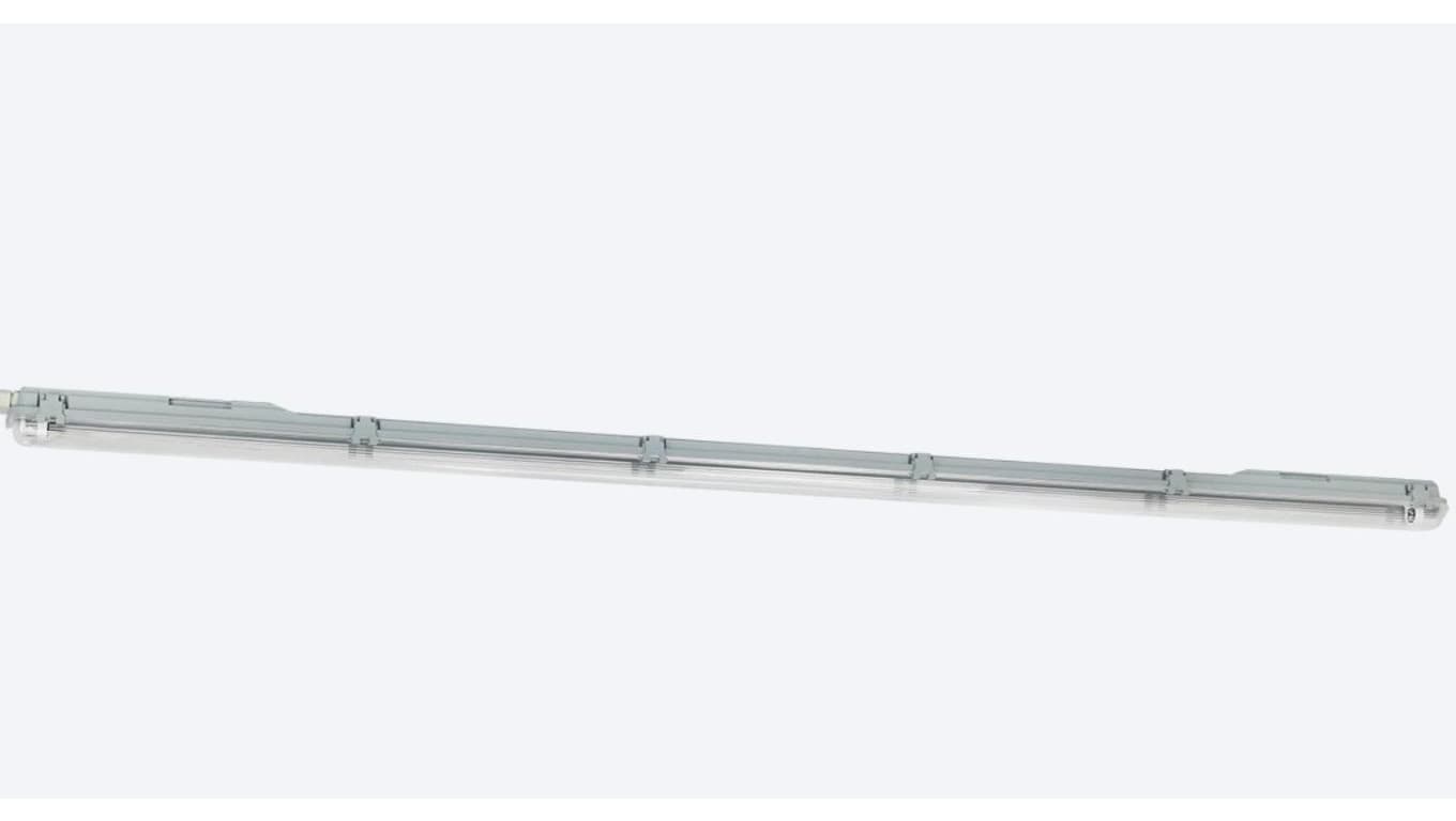 Oprawa hermetyczna na świetlówki VANTA 1xT8 LED IP65 150cm szara pusta 3 lata gwar.