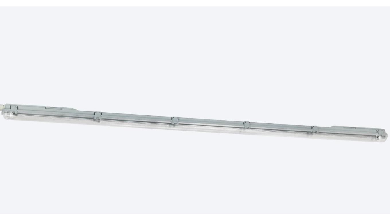 Oprawa hermetyczna na świetlówki VANTA 1xT8 LED IP65 150cm szara pusta 3 lata gwar.