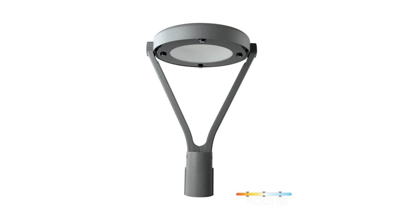 Oprawa parkowa LED NEXPARK G2 30W/40W/60W 3CCT IP66 Kobi Pro – profesjonalna lampa parkowa z regulacją mocy i barwy