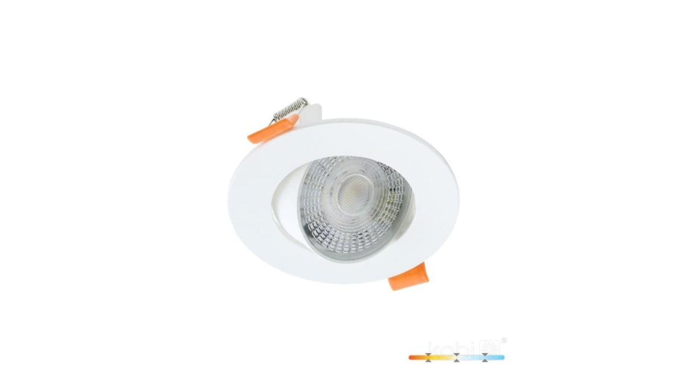 Oprawa wpuszczana downlight LED BRINO 3/5/7W 3CCT zmienna moc i barwa biała Kobi