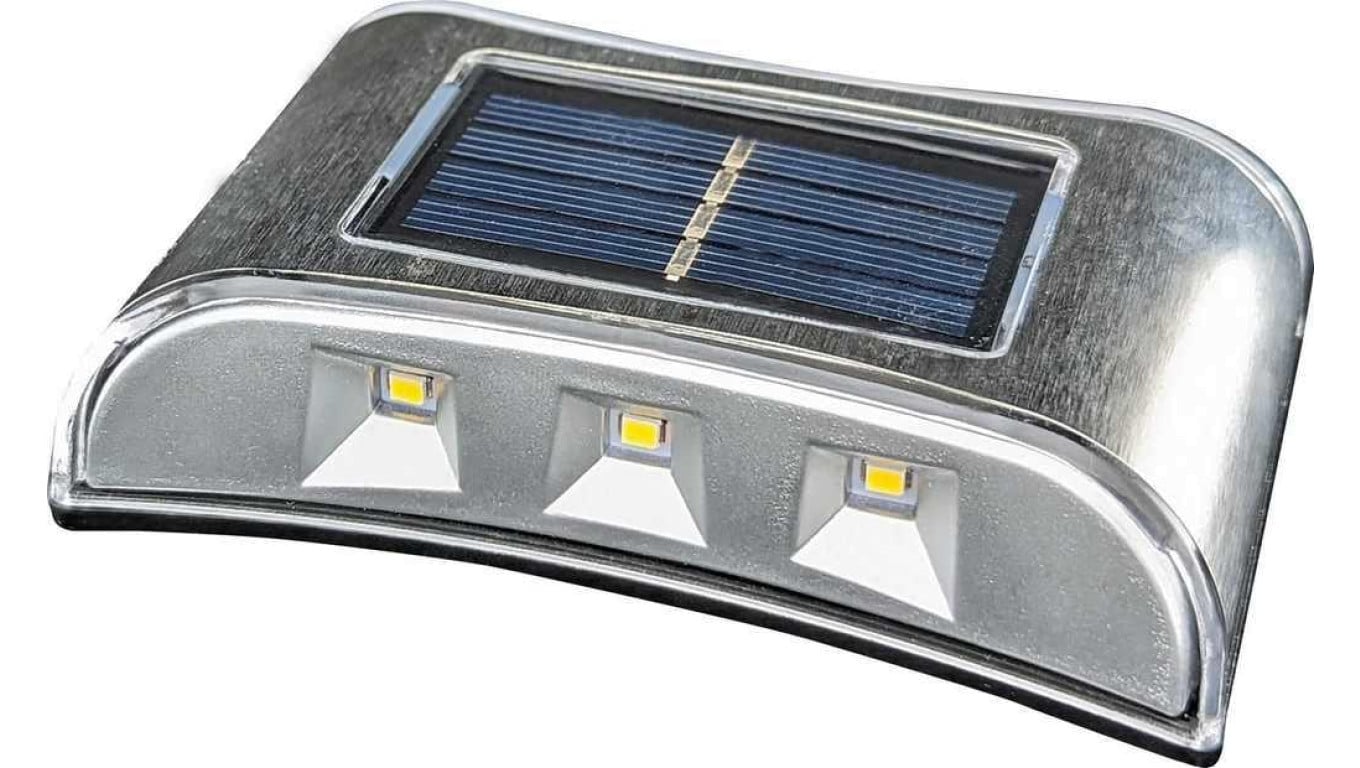 PAULUS SOLAR 1W NW 15lm - Kinkiet LED elewacyjny SOLAR GXSO017