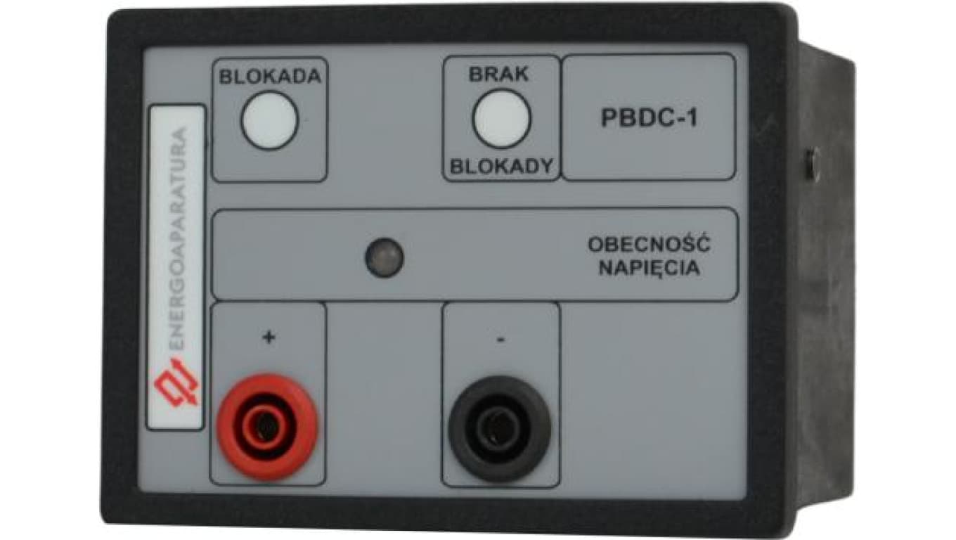 Przekaźnik blokady uziemnika do rozdzielnic prądu stałego
