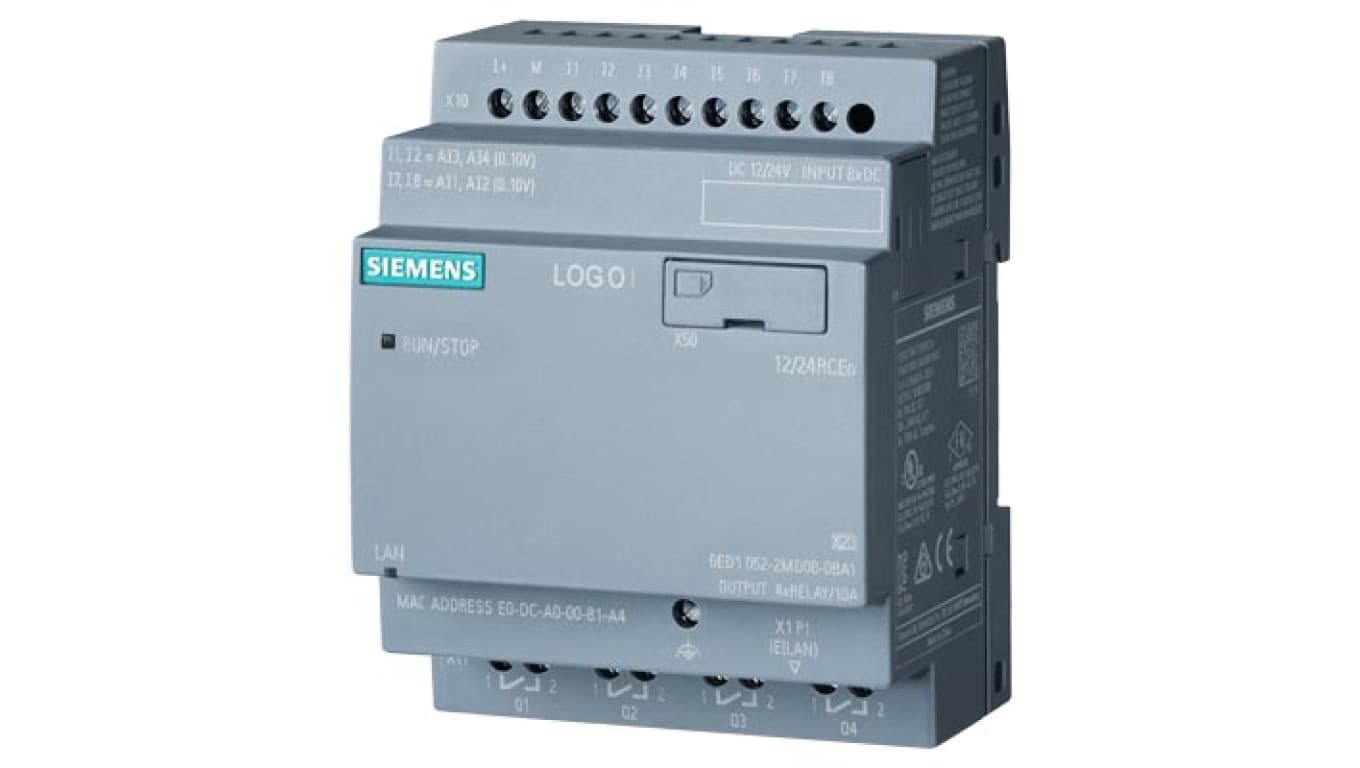 Przekaźnik programowalny 8WE 4WY 24V DC LOGO! 24RCE 6ED1052-2MD08-0BA1