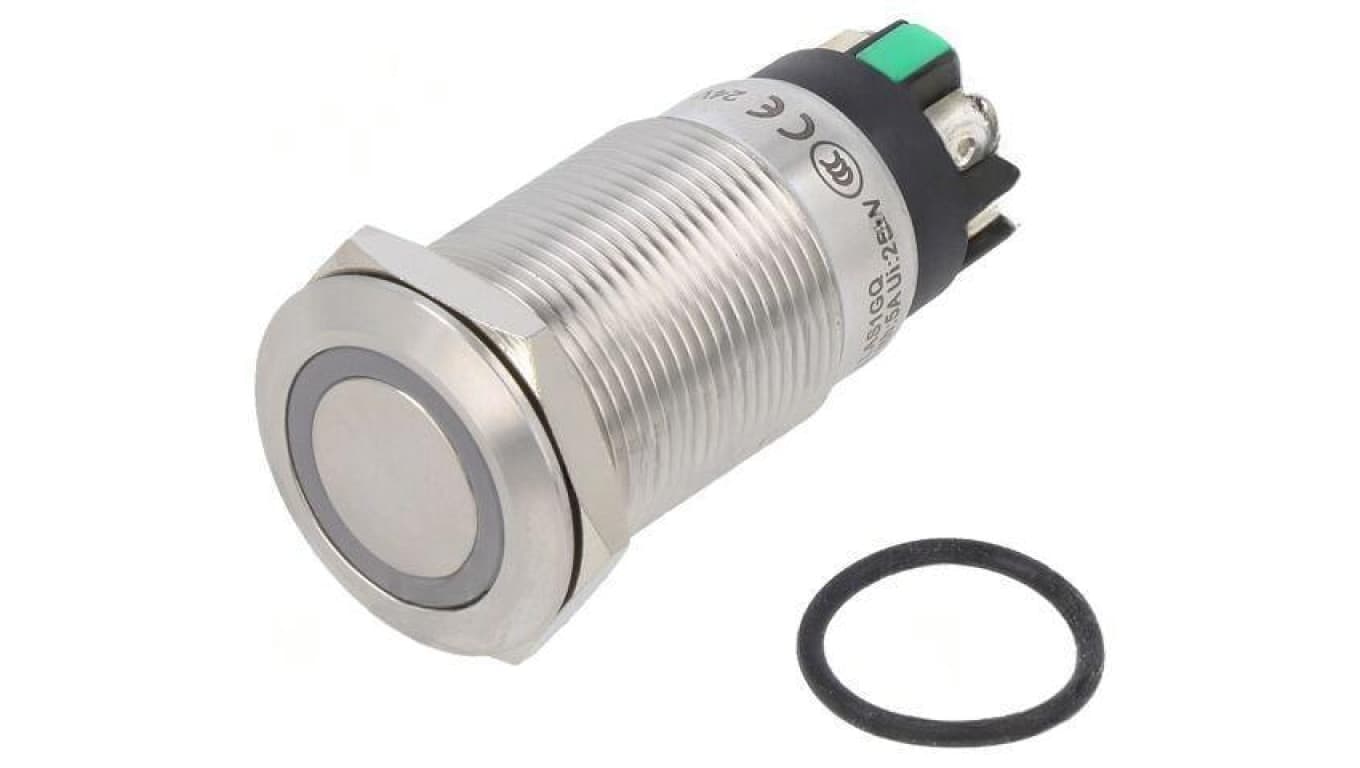 Przełącznik wandaloodporny Poz: 2 SPDT 3A220VAC 5A24VDC LAS1GQF-11ZE/L/G/24V/S