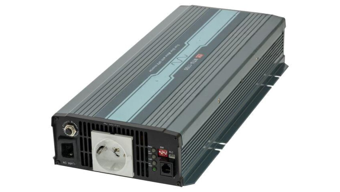 Przetwornica DC/AC, 1,7kW, Uwej: 20...33 VDC, Uwyj: 230 VAC NTU-1700-224EU
