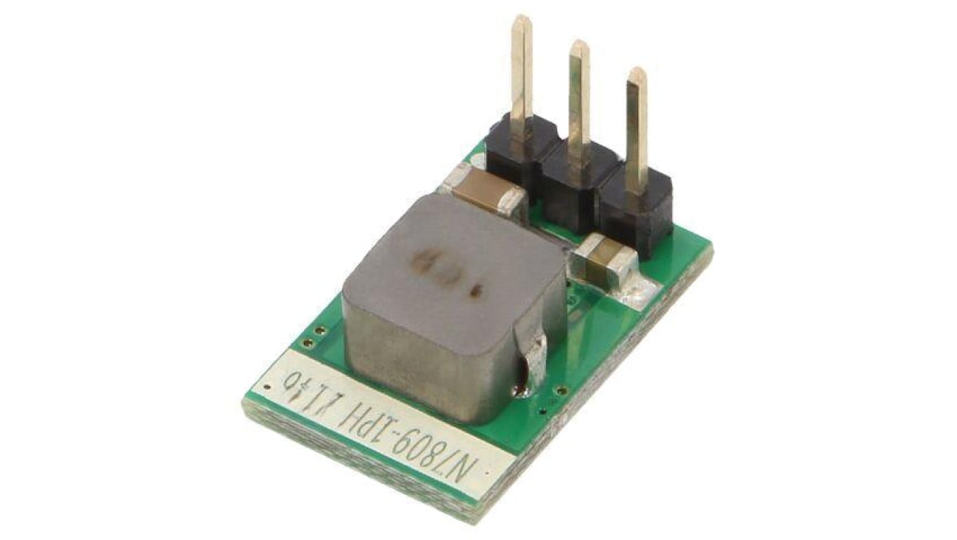 Przetwornica DC/DC, 9W, Uwej: 13…36V DC, Uwyj: 9 VDC, Iwyj: 0...1000mA N7809-1PH