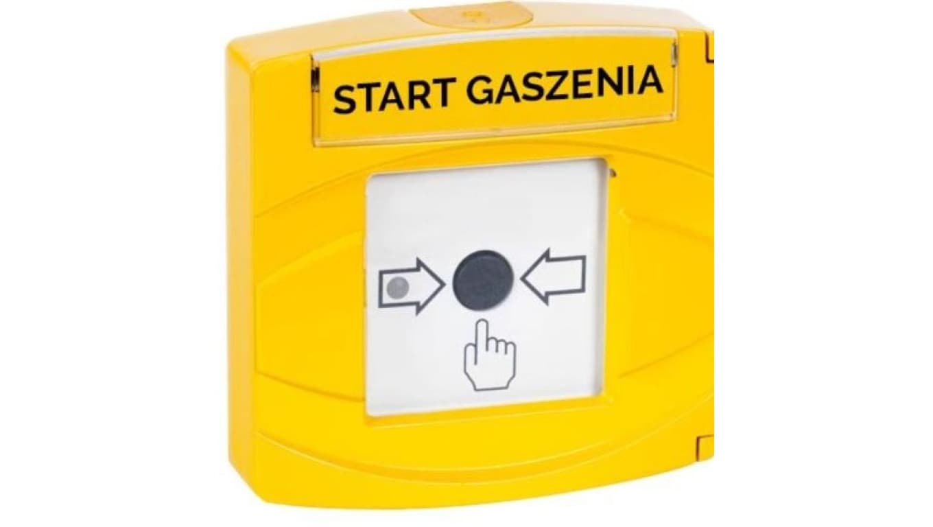 Przycisk gaszenia START żółty IP43
