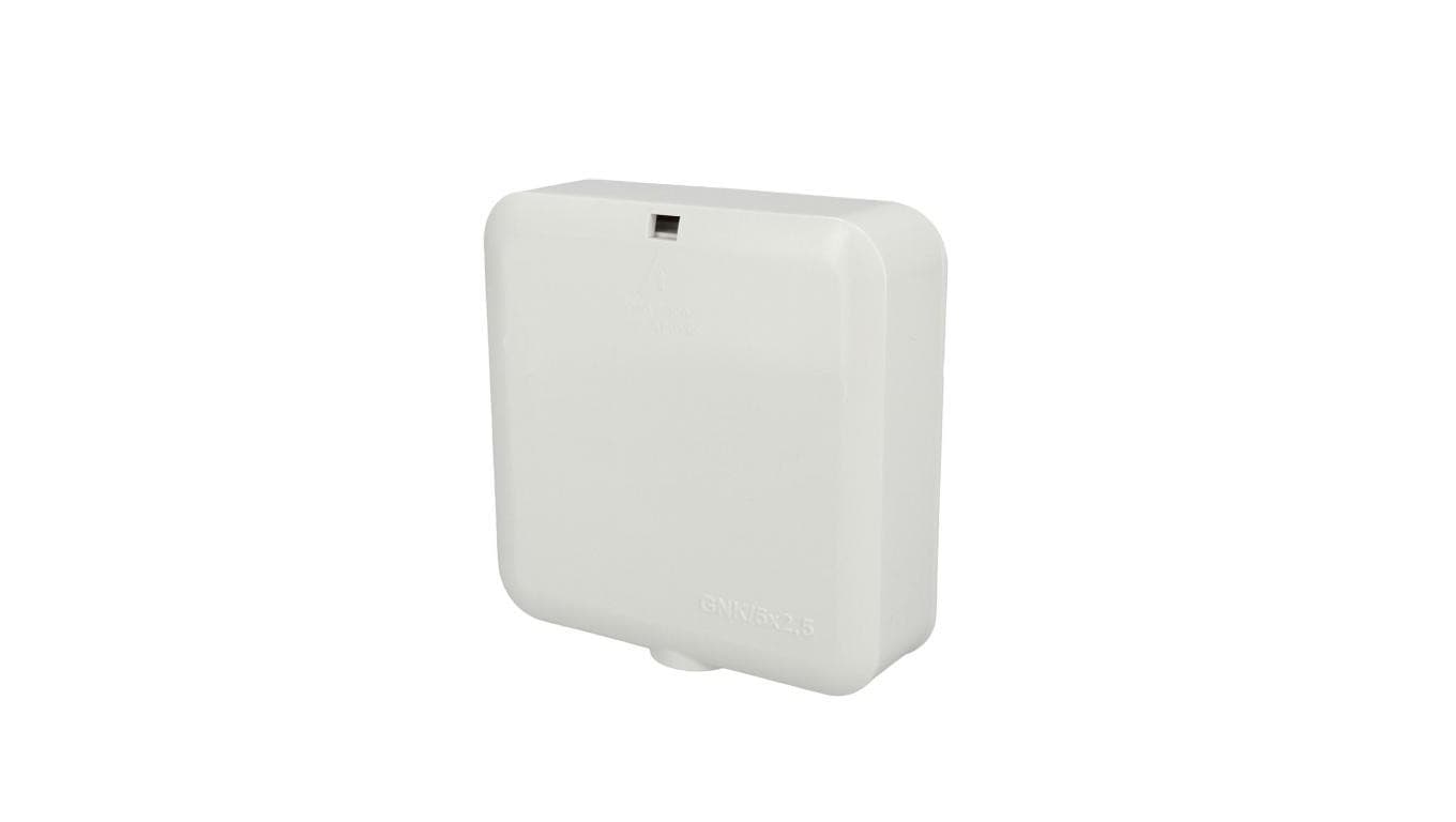 Puszka podtynkowa przyłączeniowa do AGD 80x80x45mm IP20 z zaciskami biała EDO