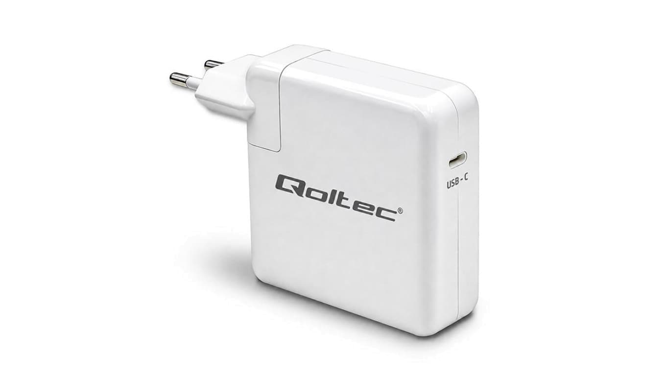 Qoltec Ładowarka Super Fast Power Delivery 96W USB-C 3.0 5-20V 3-4.8A Laptop Mcbook Smartfon