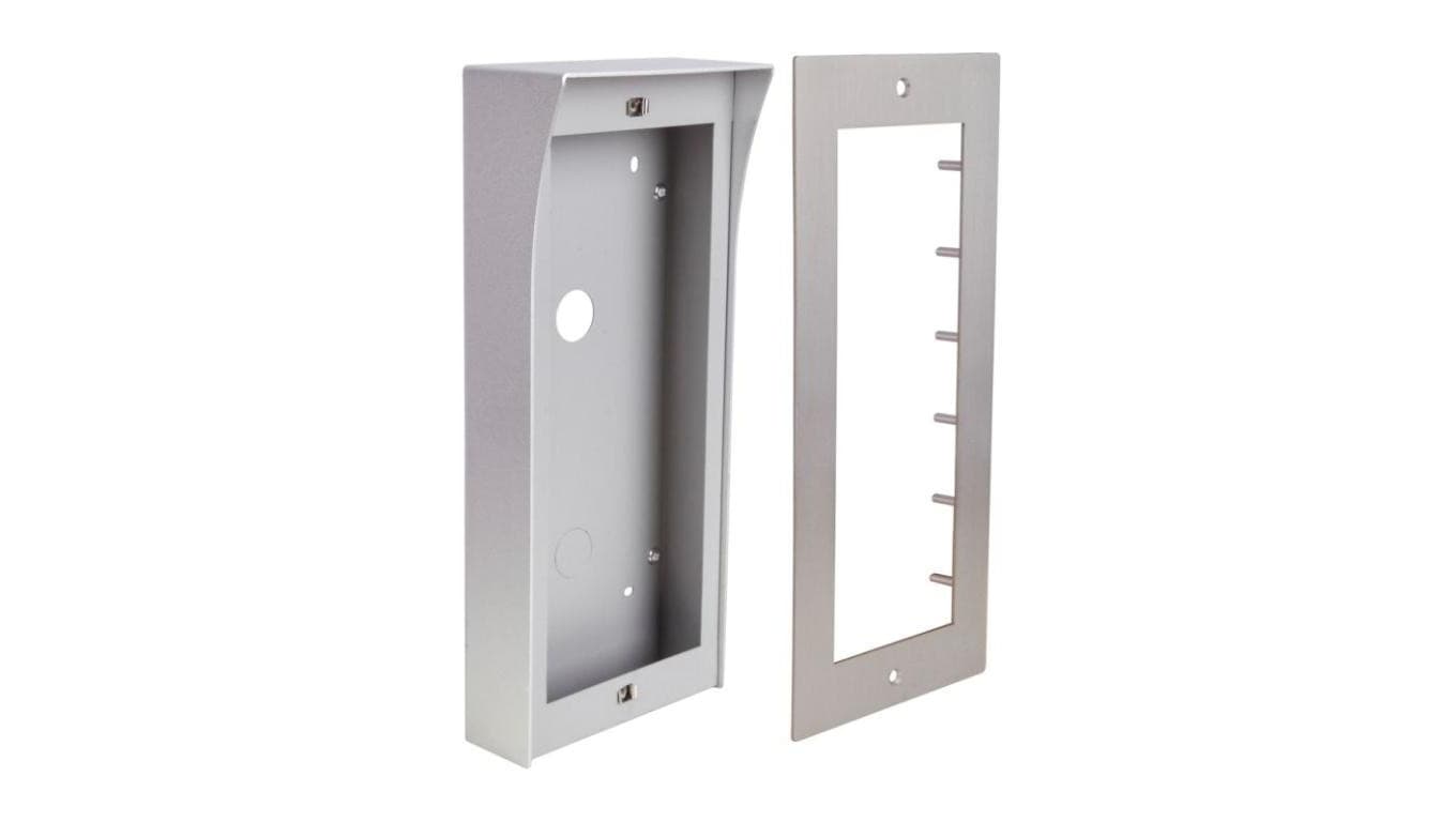 Ramka potrójna do montażu modułów systemu DUO MULTI D1510-3N n/t