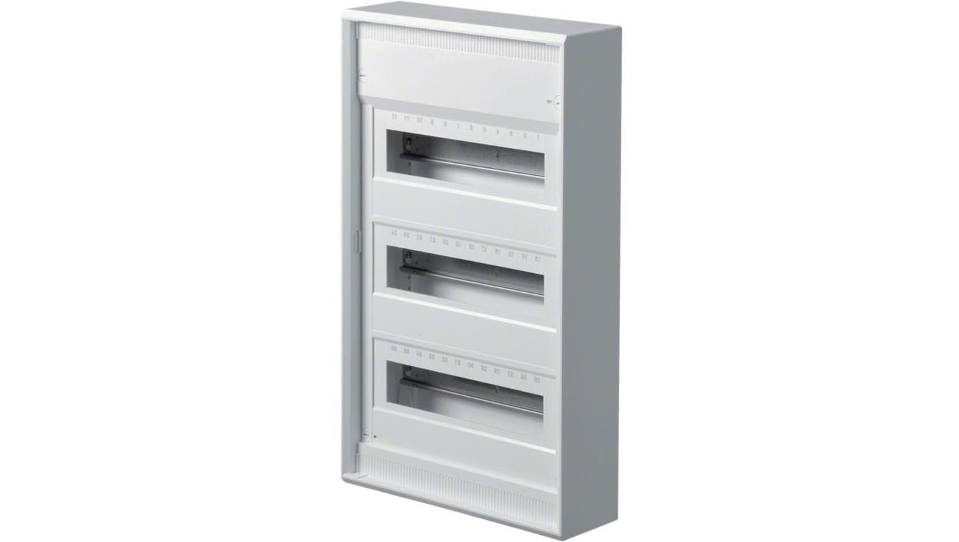 Rozdzielnica natynkowa VOLTA 3x12 modułów QuickConnect IP30 515x305x96,5mm bez drzwi HAGER