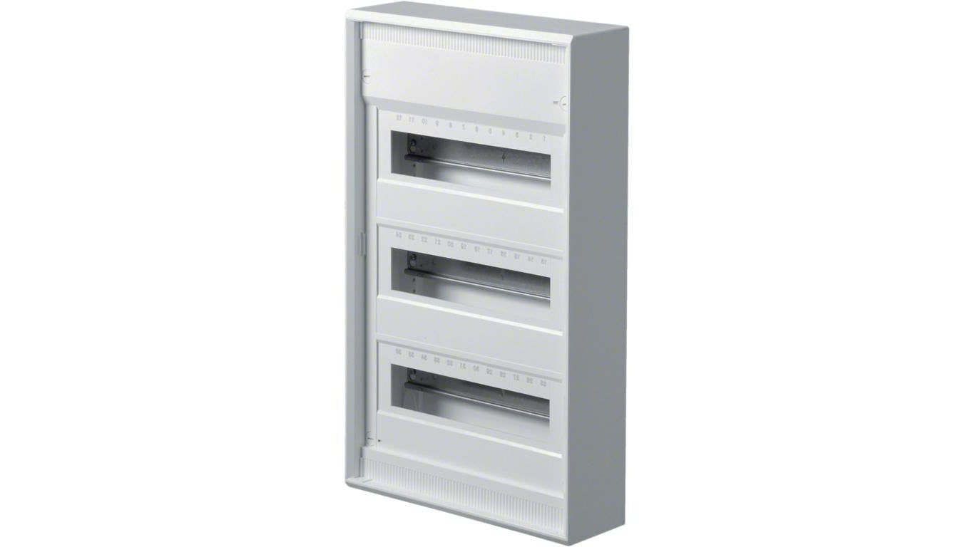 Rozdzielnica natynkowa VOLTA 3x12 modułów QuickConnect IP30 515x305x96,5mm bez drzwi HAGER