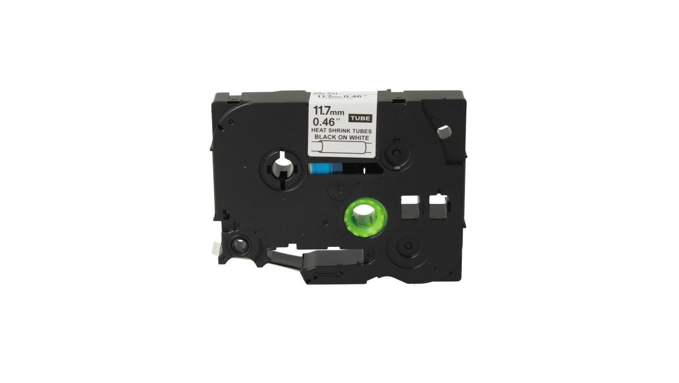 Rurka HSE-631 termokurczliwa do drukarki Brother 11,7mm 1,5m żółta taśma czarny nadruk