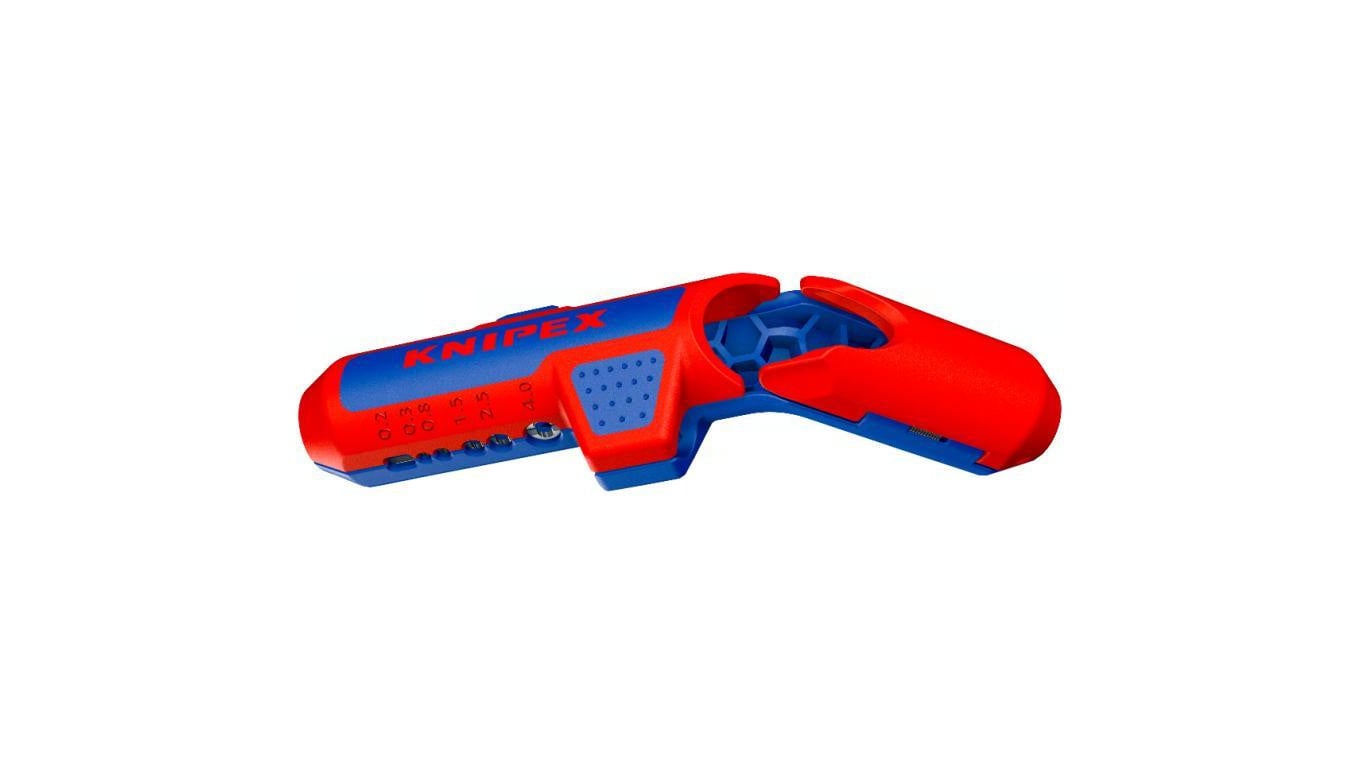 Ściągacz izolacji do kabli instalacji fotowoltaicznej 4-6mm oraz kabli okrągłych 8-13mm ErgoStrip KNIPEX 16 95 03 SB