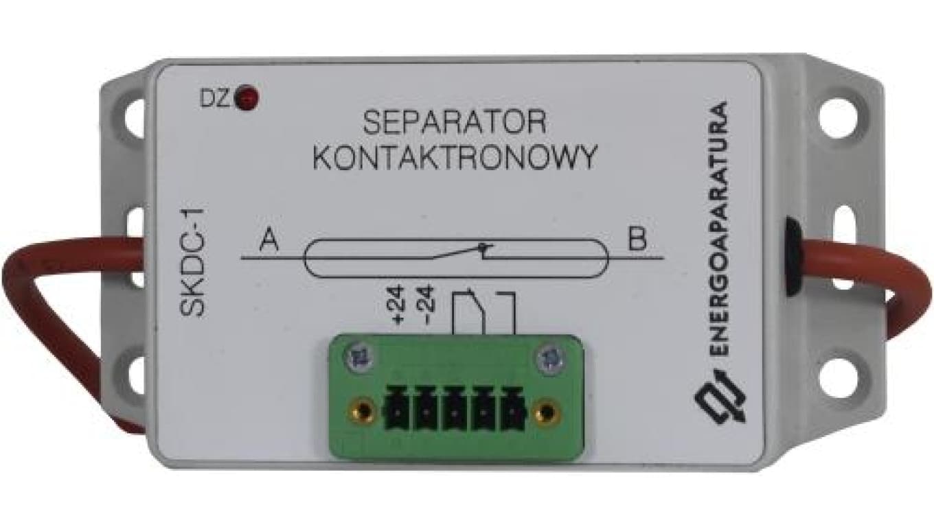 Separator kontaktronowy