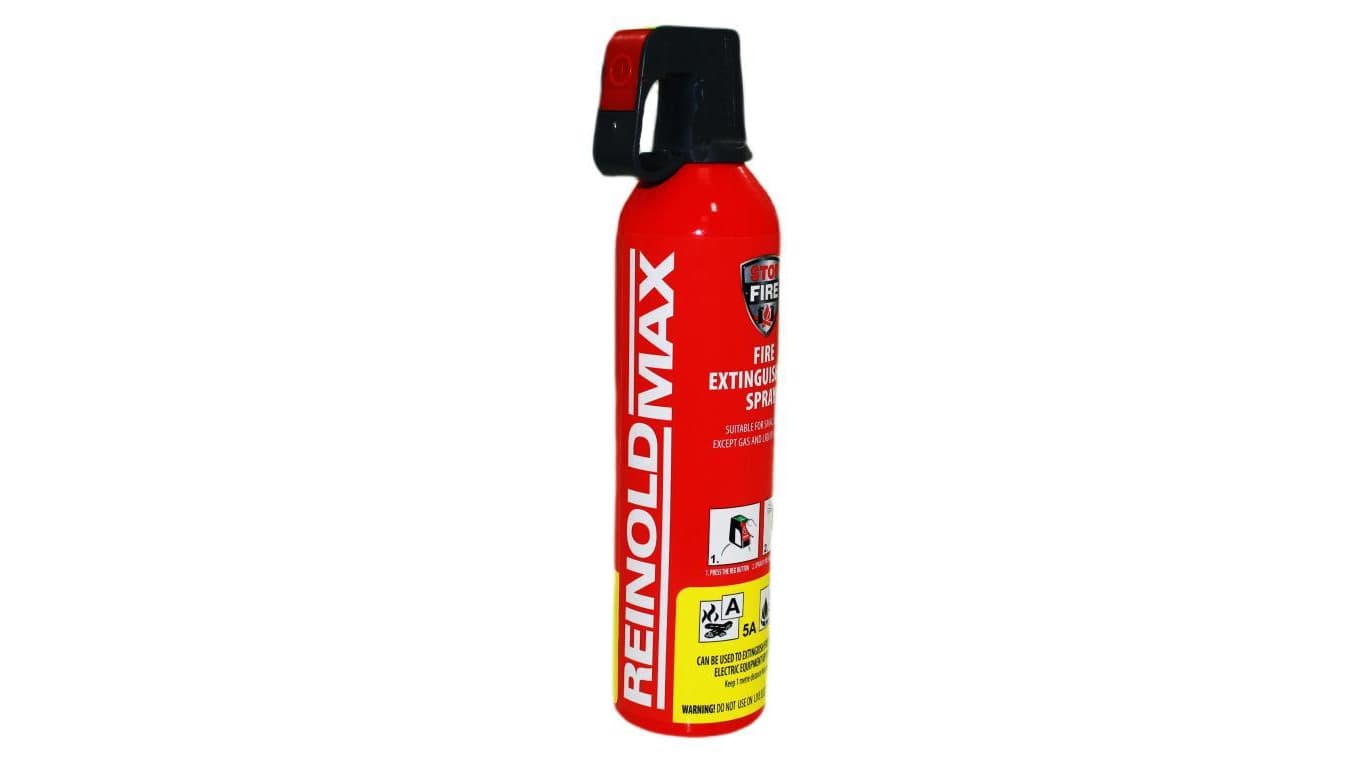 Spray gaśniczy pianowy gaśnica do domu A F reinoldmax 1kg