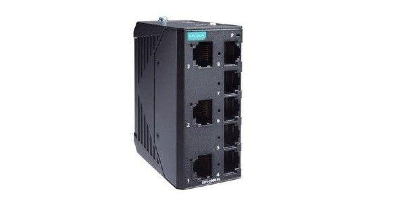 Switch niezarządzalny 7P + 1xFO MM MOXA EDS-2008-EL-M-SC