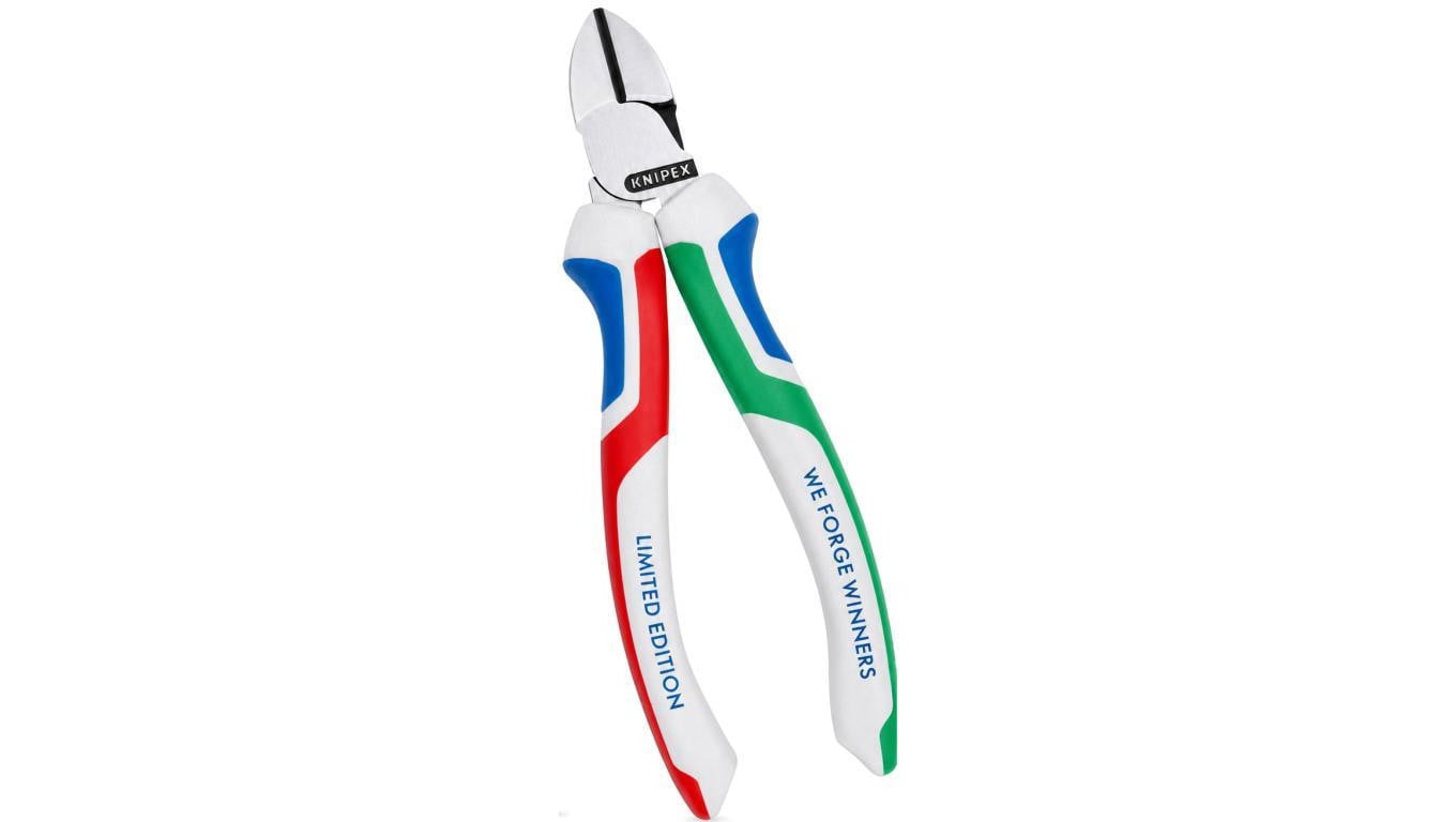 Szczypce boczne tnące uniwersalne 160mm fosforanowane Edycja MŚ 2026 KNIPEX 70 02 160 S8