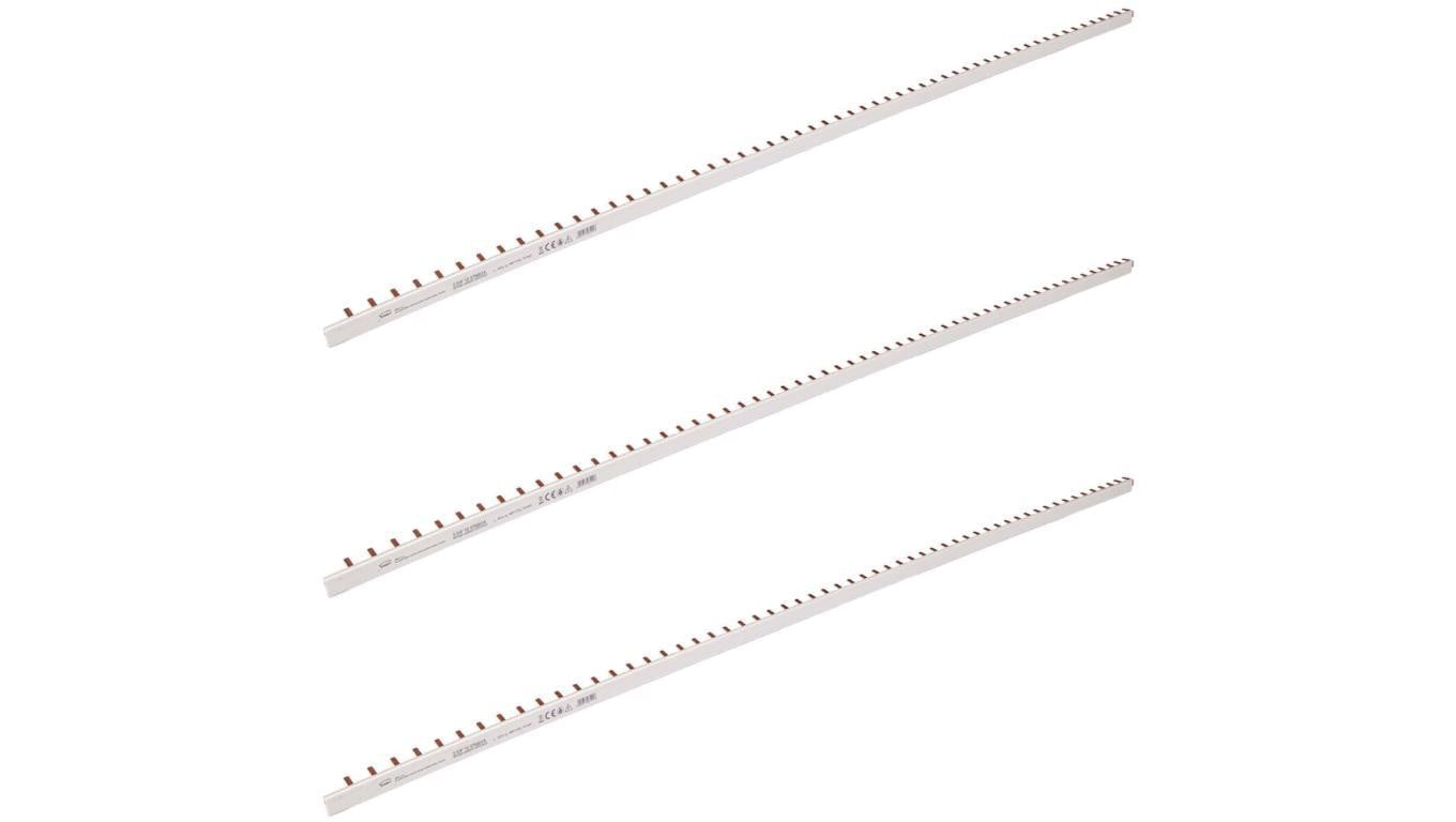 Szyna łączeniowa trzpieniowa 1-fazowa 10mm2 63A na 57 modułów SIMET