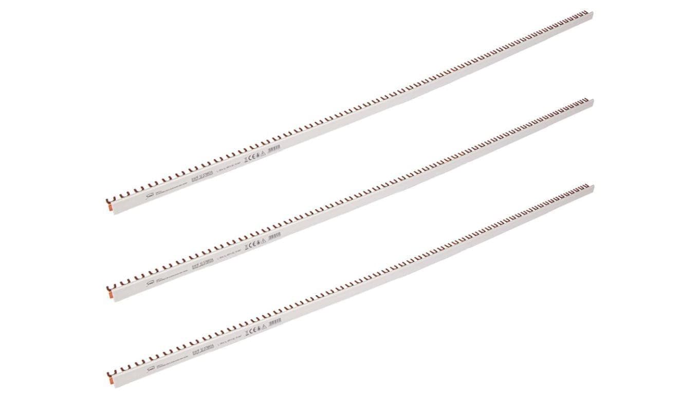 Szyna łączeniowa widełkowa 1-fazowa 10mm2 63A na 57 modułów SIMET