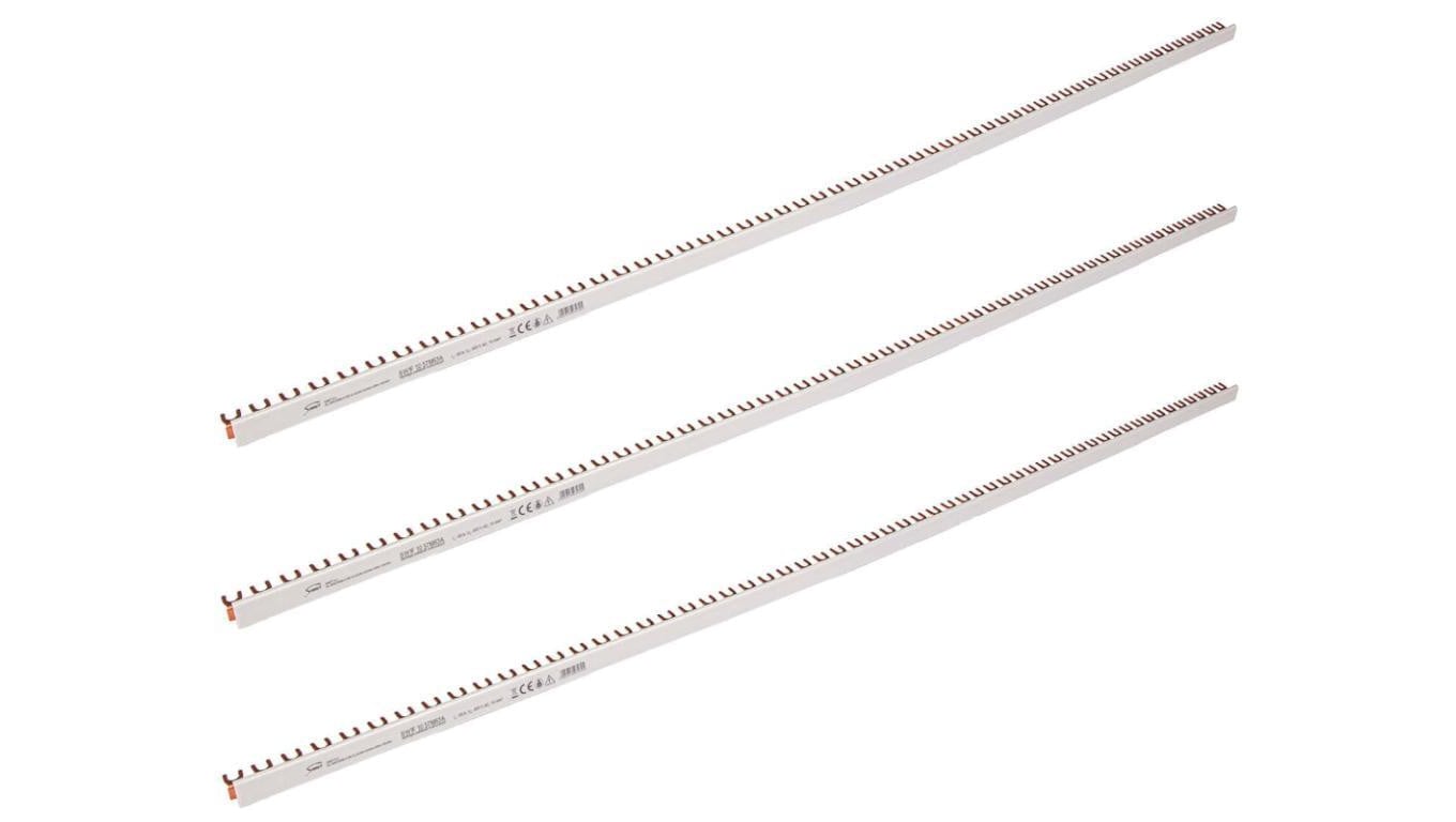 Szyna łączeniowa widełkowa 1-fazowa 10mm2 63A na 57 modułów SIMET
