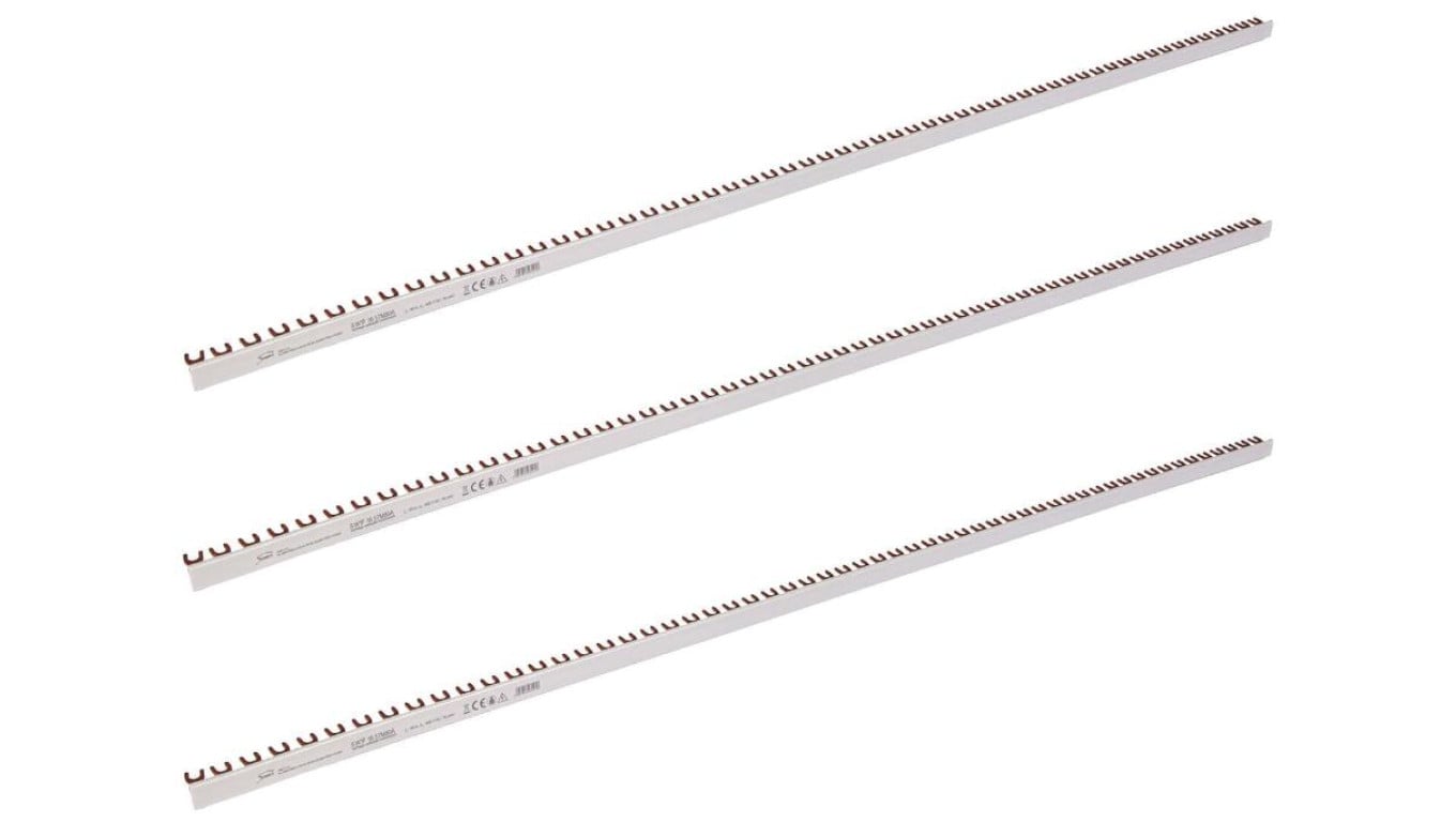 Szyna łączeniowa widełkowa 1-fazowa 16mm2 80A na 57 modułów SIMET
