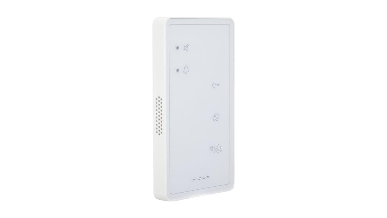 Unifon głośnomówiący w systemie VIDOS DUO z dodatkowym przyciskiem dzwonka U1014-2